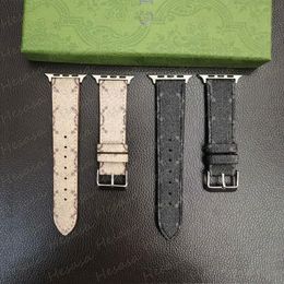 Floral Paint Leather Smart Watch Strap for Apple iWatch 8 7 6 5 4 3 2 Se Bracelet Adjustable Watchband Replacement Dia 38mm 40mm 41mm 42mm 44mm 45mm 49mm Wrist band Luxury