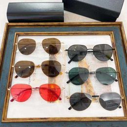 New luxury designer Family B's new online celebrity with the same style of fashionable ins-style Japanese and for women's versatile fashion sunglasses BB0168O