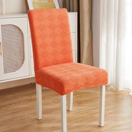 Chair Covers Jacquard Anti Slip Decorative Cover Stretch Multi-style Durable Dustproof Plaid Stool Soft Comfortable Home Textile