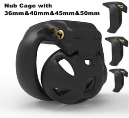 New Chastity Cage 3D Breathable Nub Air Male Device HTV4 High Quality Resin Penis Ring Cock Belt Adult sexy Toy2271402