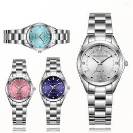 Wristwatches CHRONOS Elegant Women Watch Luxury Ladies Fashion Brand Wristwatch Japan Movement Stainless Steel Gift For Female Girlfriend