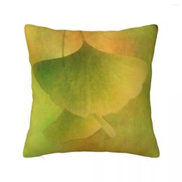 Pillow Gingko Love Throw Decorative Christmas Pillowcase Sofa Covers For Living Room