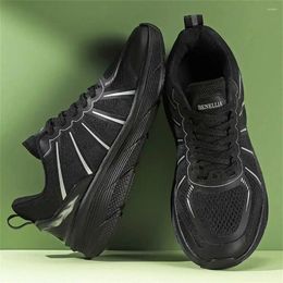 Casual Shoes Laced 36-39 Black And Red Breathable Sneakers Men Sports Basketball Idea Tenus Price Tenes Tenid Runner
