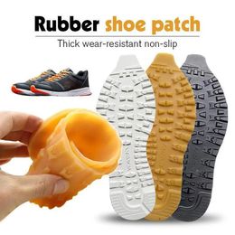 1Pair Antiskid DIY Replacement Shoes with Thickened Rubber Soles to Repair Wearresistant Antiwear Patches 240321