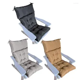 Pillow Patio Chair S Furniture Pad Pads Outdoor Back Washable Resilient Garden Seating For