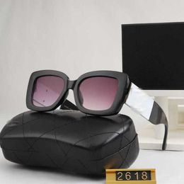 luxury designer New high-definition fashionable with UV sun protection and wind sunglasses