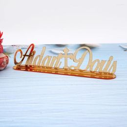 Party Supplies Personalized Acrylic Couple Name For Table Decor Custom Tableshow Wedding Decoration On Desktop Birthday Engagement Gift