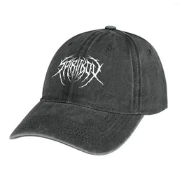 Berets Spiritbox Merch Death Metal Logo Cowboy Hat Birthday Beach Summer Sun Hats For Women Men's