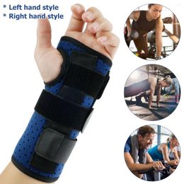 Wrist Support Carpal Tunnel Pads Brace Sprain Forearm Metal Splint Strap Protector Tendonitis Arthritis Pain Relief Stabilizer