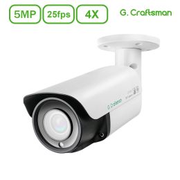 Cameras 25fps 5MP 4X Zoom IP Camera POE SONY Sensor 2.812mm Security CCTV Outdoor Audio Video Surveillance B3M5S Hikvision Protocol