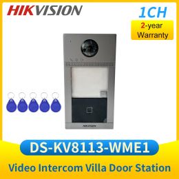 Phone Hikvision WiFi Video Intercom Villa Door Station Doorbell Access Control DSKV8113WME1 Replace DSKV8102IM