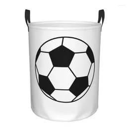Laundry Bags Football Foldable Baskets Dirty Clothes Toys Sundries Storage Basket Home Organizer Large Waterproof Box For Kids