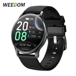 Watches WEEDOM New HD Full Touch Screen Smart Watch Women Waterproof Smartwatch Heart Rate Monitoring Fitness Tracker For Android IOS