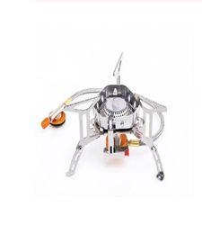 Windproof outdoor Stoves and Adaptor Burner camping stove lighter tourist equipment kitchen cylinder propane grill Hiking and Camp1081584
