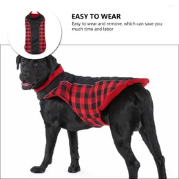 Dog Apparel Pet Christmas Clothes Clothing Warm Cosplay Costume Winter Coat Puppy Polyester Rain Gear
