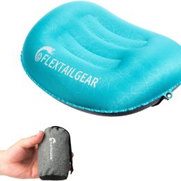 Gear Flextailgear Ultralight Iatable Camping Pillow Compressible, Compact, Ergonomic Pillow for Sleeping, Car Camp or Beach