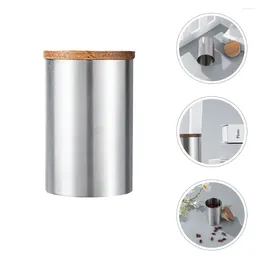 Kitchen Storage Coffee Tank Containers Office Canister Tea Canisters For Loose Box Cans Bags Wooden Convenient Jars