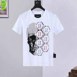 Plein Bear t Shirt Mens Designer Tshirts Brand Clothing Rhinestone Pp Skull Men T-shirt Round Neck Ss Skull with Crystals Hip Hop Tshirt Top Tees 161229 W2RZ W2RZ