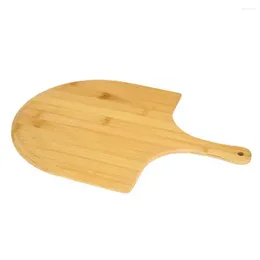 Plates Wooden Pizza Peel Bamboo Long Handle Nonstick Cutting Board For Serving Vegetables Desserts