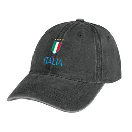 Berets Italia L Blue 2 Cowboy Hat Custom Fashion Beach Funny Women's Golf Clothing Men's