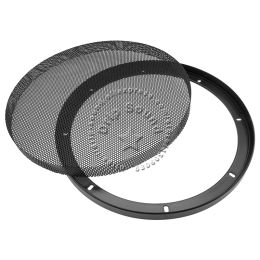 Accessories For 10" Inch Speaker Conversion Net Cover Highgrade Car Home Audio Decorative Circle Metal Mesh Grille Protection OD272mm