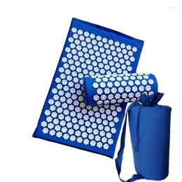 Pillow Acupressure Mat Massage Pad Applicator Sport Fitness Massager Yoga Pilates Exercise