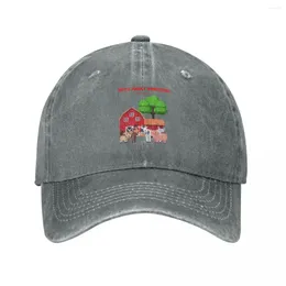 Ball Caps Custom Design Logo - Est Homestead Family Farm Cowboy Hat Hard Summer Hats Women Men'S