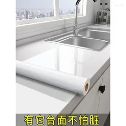 Window Stickers Kitchen Marble Countertop Sticker Waterproof Oilproof High Temperature Resistant Self-Adhesive Table Stove Film Meal Pr