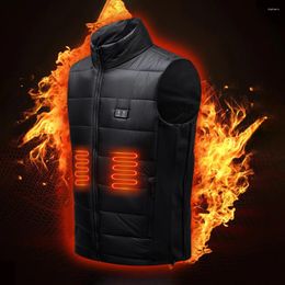 Blankets Unisex Thermal Vest USB Charging 9 Areas Heated Warm 3 Temperature Mode Dual Control For Outdoor Camping Hiking Blanket