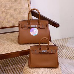 Designer Tote Brikisbag Baotogo Cowhide Women's Bag 2024 New Light Luxury and Feeling niche BK Handheld H3QY