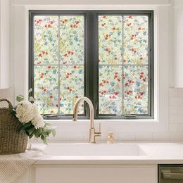 Window Stickers 200cmx23.5cm Paste Low-viscosity Removable Glue No Residue Bathroom Home Decoration Kitchen Bedroom