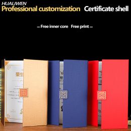 Folder Certificate Folder Conference Award Frosted Cover Authorization Contract Information A4 Shell
