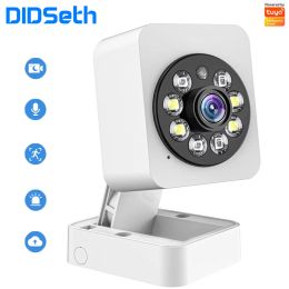 Cameras DIDSeth 5MP Mini Camera Tuya Smart Home Indoor Security PIR Motion Human Detection IP Camera Wifi CCTV Surveillance Camera