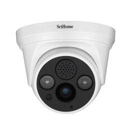 Cameras Sricam SH030 3.0MP Dome IP Camera H.265 Security CCTV Wifi Camera Two Way Audio Alarm Push ONVIF Video Surveillance Work On NVR