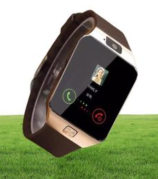 DZ09 Smart Watch DZ09 Watches Wrisbrand Android iPhone Watch Smart Sim интеллектуальный мобильный телефон Sleep State Smart Wwatch Retail Pack5848362