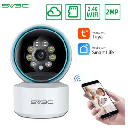 Clothing Sv3c Tuya Smart Life 1080p Ip Camera 2k 3mp Surveillance Cameras with Wifi Wireless Cctv Camera Baby Monitor Security Protection