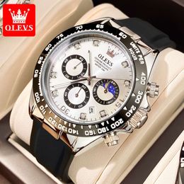 14 Oulishi Brand Multi-function Sports Timepiece Quartz Tiktok Men's Watch 89