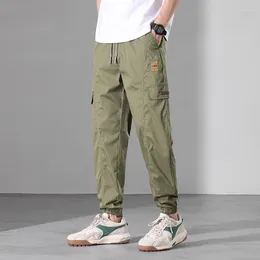 Men's Pants Relaxed-Fit Cargo Casual With Tapered Leg For Men