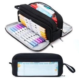 Cases Pencil Case Multifunctional Large Estuche Kawaii Estojo Korean Stationery Cartucheras Escolares Canvas Kalemlik School Pen Case