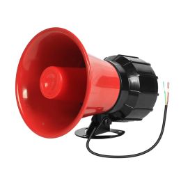 Siren Triggerable MP3 Siren Horn for CCTV Surveillance System 30W Audio Alarm Speaker for Parking Lots and Industrial Control System