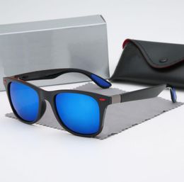 Luxury designer sunglasses Trendy Hiking sunglass Polarised uv protectiong glasses for women men Rectangle PC Full Frame shades re3830635
