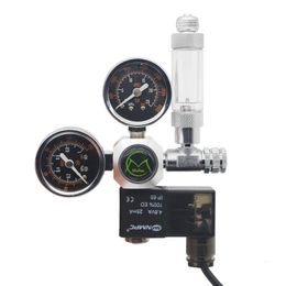 Aquarium CO2 Regulator Magnetic Solenoid Cheque Fish Tank Plants Accessories DIY Control System Reactor Generator Kit 240321