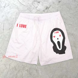 Men's Shorts Ghost Skull Print Gothic Workout Gym for Men Quick Dry Breathable with Pockets Casual Fitness Running Jogging 70351
