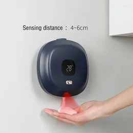 Liquid Soap Dispenser 300ML Automatic Foam Bathroom Wall-mounted Smart Washing Hand Machine With USB Charging High Quality ABS Material