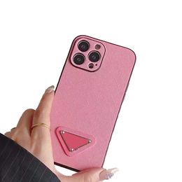 Simplicity Solid Colour Luxury Phone Case For Iphone 12 13 Mini 12Pro 14 11 Pro Xr X Xs Max Metal Logo For Apple 7 8 Plus Cover