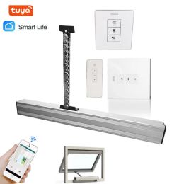 Control 400mm Builtin Rain Sensor Home Smart Tuya 220v 24VDC Window Chain Actuator Opener Motorised for Skylight Autoclosing