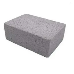 Tools 1pc Outdoor BBQ Cleaning Brick Small Grey Bricks Pumice Stone Barbecue Rack Grill Brush Kitchen