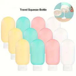 Liquid Soap Dispenser Travel Bottles Set 3Pcs Refillable Squeezable Cosmetic Toiletry Containers For Shampoo Liquids Lotion Bottle