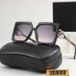 luxury designer New high-definition fashionable generous frame gradient color women's and sunglasses