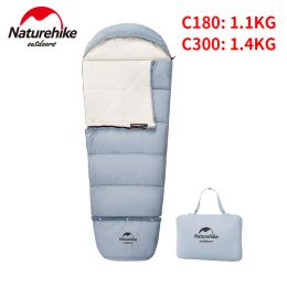 Gear Naturehike Ultralight Outdoor Kids Cotton Sleeping Bag Portable Travel Camping Lengthen Splicing Children Envelope Lazy Bag